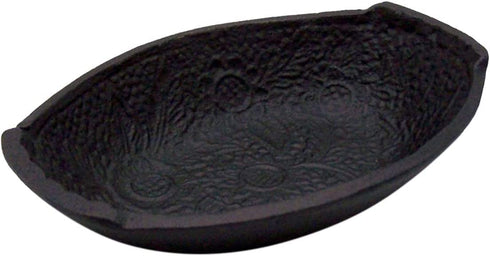 47th & Main Cast Iron Bowl 6 x 4-inches, Ornate Oval