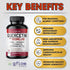 Quercetin with Vitamin C and Zinc - Quercetin 500mg - Quercetin with Bromelain - Zinc Quercetin - Stinging Nettle -120 Veggie Caps. Quercetin Supplements + Vitamin D3 (Non-GMO, Gluten-Free, Vegan)