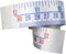 Edtape Workbench Ruler,Adhesive Backed Tape Measure,Waterproof Measuring Sticker,Sticky Measuring Tape,12 Inches/30 CM Length, 1 Inch/2.54 CM Width Imperial/Metric Ruler