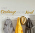 Paper Riot Co. Inspirational Wall Stickers "Have Courage and Be Kind" Positive Motivational Removable Adhesive Decals for Classroom Kids Room Nursery Bedroom Home Decor