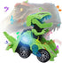 HUWAIREN Toys for 3-6 Year Old Boys Transforming Car Toys with LED Light and Music Dinosaur Toy Birthday Gifts for 4 5 6 7 Year Old Boy (Green)