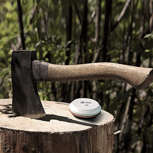 DDF IohEF Axe / Hatchet Sharpening Stone 180/320 Grit, Professional Whetstone & Tool Sharpener, Axe Sharpener with Portable Bag