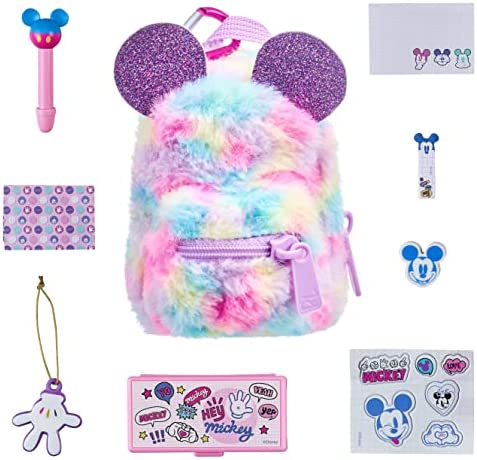 REAL LITTLES - One Collectible Micro Disney Backpack with Beauty Surprises Inside! - Styles May Vary, Multicolor (25267)