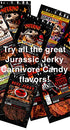 JURASSIC JERKY “INSANITY” HOT Beef Jerky made with the Ghost, Habanero & Carolina Reaper the Hottest Pepper on Earth! Can you handle the Heat? Take the INSANITY Challenge! (1 oz bag)
