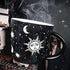 Coffee Mug (Celestial) by Rogue + Wolf Witch Goth Accessories for Women Hocus Pocus Gothic Home Decor Unique Spooky Witchy Gifts Cute Mugs Witchcraft Supplies - 14.2oz / 420ml Porcelain