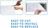 Merv 13 Filter Material for Air Filters (16Ft²) , Air Particles, Clean Living Basic Dust Small as 0.3 Microns, Efficiency Breathable DIY Design (16 Square Feet)