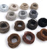 Heliums Beige Blonde Thin 2mm Hair Elastics, Color Match Hair Ties for Fine Hair, 1.75 Inch Standard Size - 40 Count
