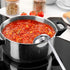 meekoo 3 Pieces Stainless Steel Ladle Soup Handle Ladle with Pouring Rim for Kitchen Cooking Soup Sauce (4 oz)