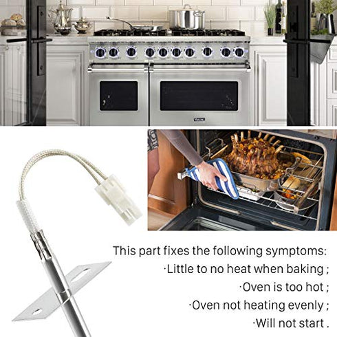 DG32-00002B Range Oven Temperature Sensor Probe - Exact for Samsung and LG Oven Parts # EBG61305805 DG32-00002A 6322B62214A PS4240743 PS11732697 (1 Year Warranty)