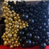 Metallic Gold and Black Balloon Garland Arch Kit, 134Pcs Metallic Gold Balloons and Black Latex Balloon for Birthday Wedding Graduation Anniversary Bachelorette Party Baby Shower Background Decorations.