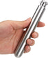 MOTZU 2 oz Hip Stainless Steel Flask & Funnel Set, Mini Portable Tubed Pocket Wine Whiskey Flask, Easy Pour Funnel is Included