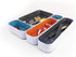 Three By Three Seattle Drawer Organizer Pack of 5, 2", Gray/Sky Blue/Orange (52290)