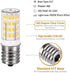 fuda lamp E17 Led Bulb Kei 125V 40W Equivalent Microwave Oven Light Appliance Bulbs Non-Dimmable Warm White 3000K 2 Pack