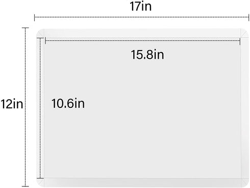 ZVP Disposable Cutting Boards 30 Count, Collapsible Cutting Board Sheet with Built-in Crease, Flexible Plastic Cutting Mat for Kitchen and Commercial Use, 17 x 12 In
