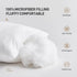 Acanva 22 x 22 Premium Hypoallergenic Polyester Stuffer Square Form Sham Throw Pillow Inserts, 22 in, 2020 Newer Version