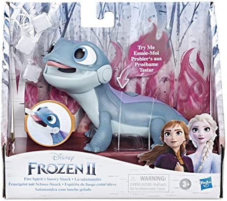 Disney Frozen Fire Spirit's Snowy Snack, Salamander Toy with Lights, Inspired 2 Movie