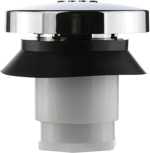 DANCO Universal Touch-Toe Push Button Tub Stopper, Chrome, 2 inch x 2-1/4 inch, 1-Pack (80811)