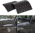 Danti Black Cowl Body Armor Outer Cowling Cover for Jeep Wrangler JK JKU Unlimited Rubicon Sahara X Off Road Sport 2007-2018(Pack of 2)