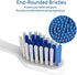 Replacement Brush Heads for AquaSonic Duo Toothbrush, 8-Pack