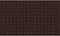 Textures Blocks Entrance Door Mat, 18-Inch by 30-Inch, Walnut