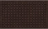 Textures Blocks Entrance Door Mat, 18-Inch by 30-Inch, Walnut