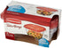 Rubbermaid - Mini Food Storage Containers, (0.5 Cup), (6 Pack)