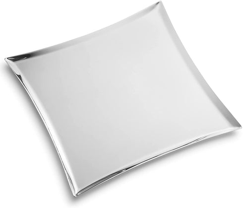 Snack Set Tray & 4 Bowls - Serving Bowls - Stainless Serving Tray - By Colleta Home