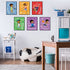 Set of 9 Boys Room Bedroom Decor Black Boy Wall Decoration Art Decor Motivational Black Boy Posters Wall Decorations Motivational Wall Decor Art for Tween Boys Room (Unframed, 8 x 10 Inch)