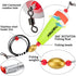 THKFISH Fishing Bobbers Fishing Floats Weighted Bobbers for Fishing Popping Cork Float Rig Rattle Popping Cork Weighted Popping Floats Saltwater Fishing Tackle 4PCS