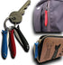 Glittering Bazaar Fish Smallest Mini Micro Handmade Key ring Pocket Folding Folder Knife, Stainless Steel, Multi Purpose Portable, Tiny Blade (Blue)