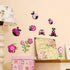 Home Decor Line CR-14506 Pink Ladybugs 3D Wall Decals,