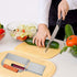 2 Pieces Crinkle Cutters for Vegetable Potatoes Fries Stainless Steel Wavy Slicers Kitchen Crinkle Cutter Knife Chipper Salad Chopping Cucumber Carrot Fruit