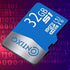 Contixo 32GB Micro SD Memory Card - Compatible with Cell Phone, Tablet, Drones, Headphone, Camera, SD Memory Card Up to 95MB/s