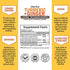 Organic Turmeric Curcumin and Ginger 95% Curcuminoids with BioPerine Black Pepper Extract for Ultra High Absorption and Potency - Natural Joint Support Supplement, Gluten-Free, Non-GMO, 60 Capsules