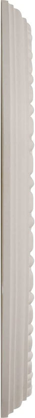 Ekena Millwork CM11HE Helene Ceiling Medallion, 11 7/8"OD x 3 5/8"ID x 7/8"P, Factory Primed