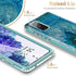 ESDOT Samsung Galaxy S20 FE Case with Built-in Screen Protector,Military Grade Rugged Cover with Fashionable Designs for Women Girls,Protective Phone Case for Galaxy S20 FE 6.5" Agate Stone