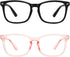 MEETSUN Blue Light Blocking Glasses, Anti Eye Strain Headache (Sleep Better),Computer Glasses UV400 Transparent Lens