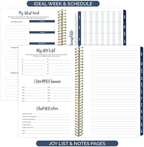 bloom daily planners 2023 Calendar Year Day Planner (January 2023 - December 2023) - 5.5” x 8.25” - Weekly/Monthly Agenda Organizer Book with Stickers & Bookmark - Be Kind