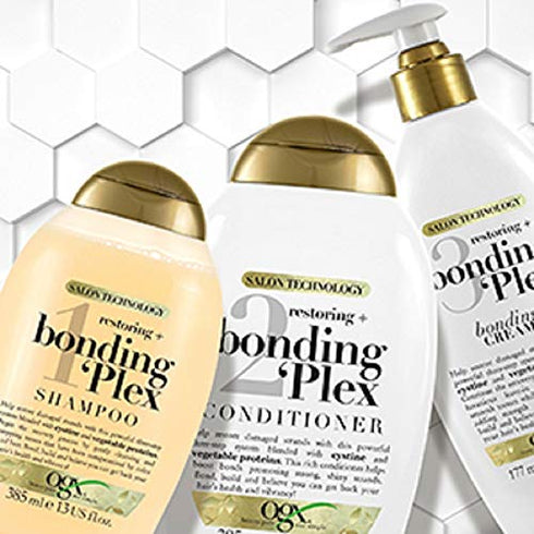 OGX Restoring + Bonding Plex Salon Technology Conditioner, 13 Ounce