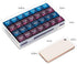 XL Monthly Pill Organizer 1 Time a Day, 28 Day Pill Box Once a Day, 4 Week Pill Case Large Compartments, Yaklim Weekly Vitamin Organizer Extra Large, Medicine Container for Daily Pill Keeper