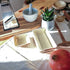 Naturally Chic Palm Leaf Plates - 3 Inch Square - Bamboo Like, Eco Friendly, Disposable, Compostable and Biodegradable Plates for Weddings, Parties and Events