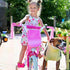 BAPHILE Bike Accessories for Kids Girls Bike Bicycle Decorations Including Pink Bike Handlebar Grips, Bike Streamers, Butterfly Bike Wheel Spokes, Flower Bell and Stickers,Rabbit Balloon