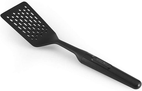 Farberware Professional Heat Resistant Nylon Slotted Turner-Safe for Non-Stick Cookware, Black