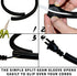 Cacovedo Dog Cat Cord Protector - 30 ft Electric Wires Covers Wire Loom Tubing Protect Wires from Chewing Through Safe Around Rabbits, Cats and Other Pets -Inner Diameter 1/2 inch