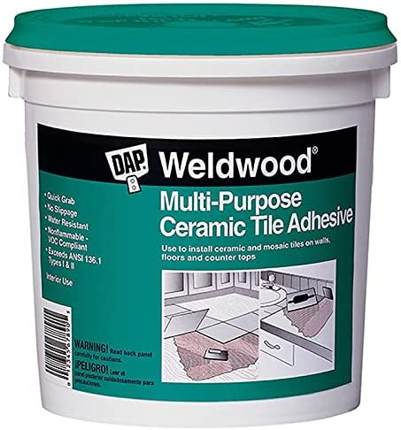 1 qt Dap 25190 Weldwood Multi-Purpose Ceramic Tile Adhesive