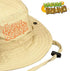 Nature Bound Kids Explorer Safari Hat with Drawstring and Khaki Fabric for Boys and Girls Ages 4 +