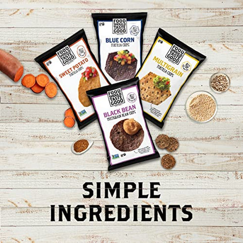 Food Should Taste Good Tortilla Chips, Sweet Potato, Gluten Free, 5.5 oz