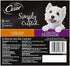 Cesar Simply Crafted Adult Soft Wet Dog Food Meal Topper Variety Pack, Chicken, Duck, Purple Potatoes, Pumpkin, Green Beans & Brown Rice and Chicken, Carrots, Barley & Spinach, (8) 1.3 oz. Tubs