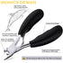 Sharp Toe Nail Clippers, Professional Podiatrist Toenail Clippers for Adult Ingrown Tool, Heavy Duty Toenail Clippers for Seniors Thick Nails, Pedicure Toenail Cutters for Arthritis Diabetic