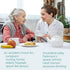 Adaptive Eating Utensils by Celley for Parkinson's, Arthritis, MS, Elderly, Hand Tremors, Handicapped | 4pc Easy Grip Silverware Stainless Steel Knife, Fork, 2 Spoons – (Black)